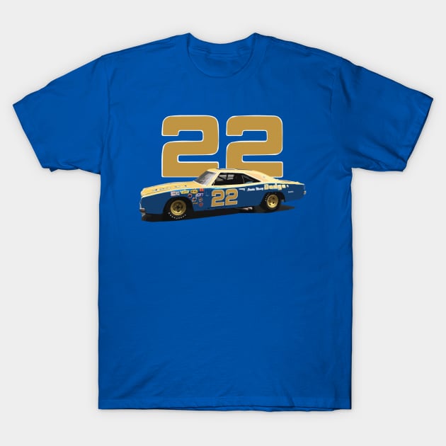 Bobby Allison #22 T-Shirt by stevenmsparks